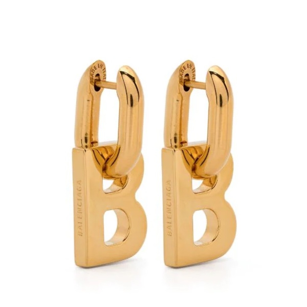 Balenciaga B Chain XS Earrings
